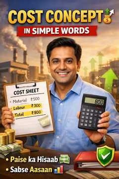 Cost Concept Explained | Cost Accounting Basics #accounting #costaccounting #education #shorts