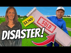 My Wife bought ME A FULL SET OF GOLF CLUBS & IT WAS A DISASTER!