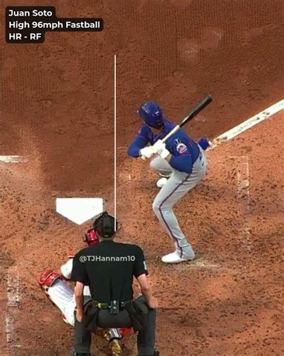 Juan Soto - Home Run - Overhead View - New York Mets - Full Speed and Slow Motion