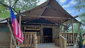 Glamping trend on the rise at Indianapolis KOA Holiday in Greenfield