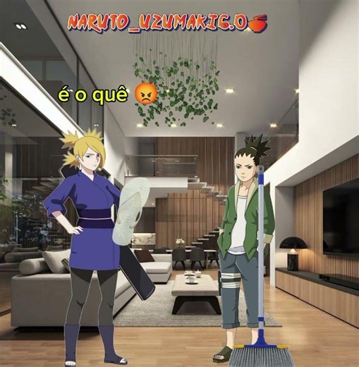shikadai não tem medo de morrer não né 😨🤣🤣