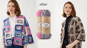 28K views · 888 reactions | Alize Superwash Artisan ile Dikdörtgen Motifli Hırka Rectangular Motif Cardigan #alizesuperwash #alizeyarns #alizeiplikleri | Alize Hand Knitting Yarns | Facebook