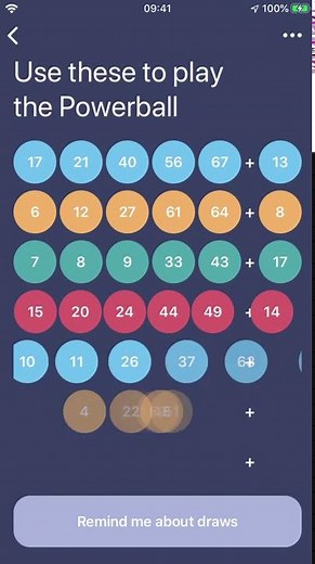 Lottery Balls iOS & Android Random Number Generator & Results Checker