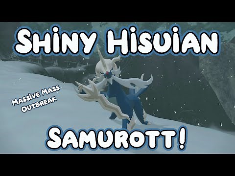Shiny Hisuian Samurott! (MMO) - Pokemon Legends Arceus