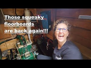 EP3, Narrowboat living, engine room tour, tiny house, Russell Newbery, Offgrid solar power, vlog