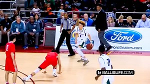 When Melo Ball, LiAngelo Ball and Chino Hills faced off against Bol Bol & Mater Dei in front of a sold out crowd of 10,258 people!! CIF Southern Section semi-finals at USC Galen Center. #fbf | Ballislife