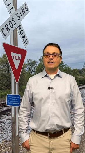 As See Tracks? Think Train Week (formerly Rail Safety Week) kicks off, Kris from WisDOT’s Railroads and Harbors Section tells you why you should always expect a train when you’re near railroad tracks or railroad crossings. | Wisconsin Department of Transportation