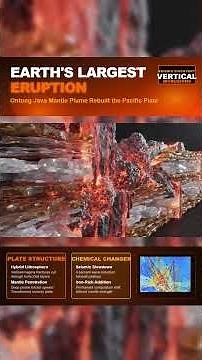 🌋 Earth’s Largest Eruption Rebuilt an Entire Tectonic Plate 🌊