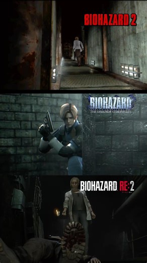 撃たレオン、その歴史 #バイオハザード #バイオハザードre2 #ホラーゲーム