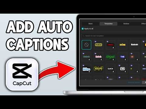How to Use Auto Captions in CapCut PC - Full Guide