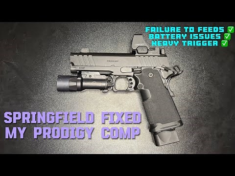 SPRINGFIELD FIXED MY PRODIGY COMP! (Prodigy Issues, Troubleshooting and Warranty Process)