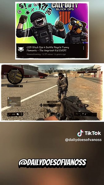 Its crazy to think this clip is 6 years old... #VanossGaming #VanossCrew #vanossgamingclips #vanosscrew #nostalgia #vanossgaming #codblackout #cod4 #gaming