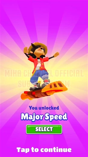 Subway Surfers Rome 2026 - Unlock MAJOR SPEED BOARD! #subwaysurfers #shorts #gaming