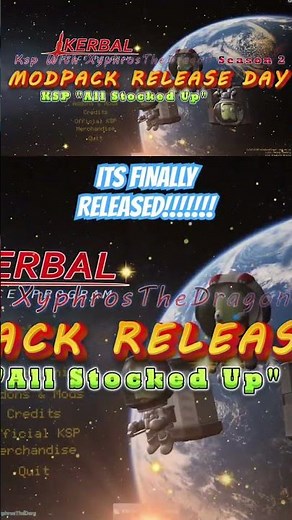 Kerbal Space Program “All Stocked Up” Modpack Fully Released Now!