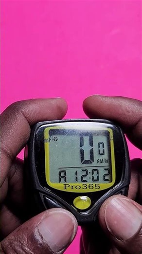 how to set time in bicycle meter