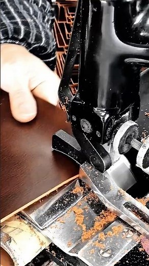 Leather Skiving Machine Work Tool for Precision Edge Thinning #worktool
