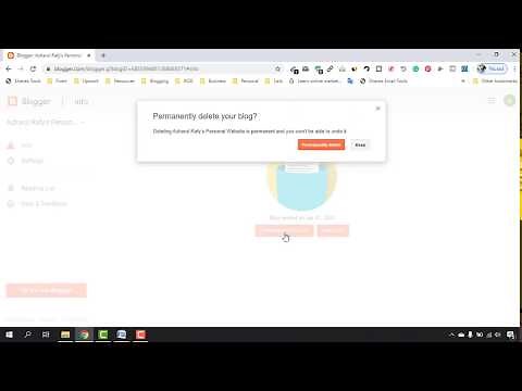 How to Delete a Blogger Profile or Blogspot Website Permanently?