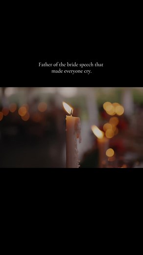 The father-of-the-bride speech that put everyone in tears. 🥹❤️ #fatherofthebridespeech #fatherdaughter #fatherofthebride #weddingtiktok #weddingspeech #weddingvibes #weddingspeechtips