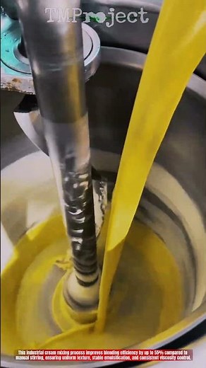 Innovative Industrial Cream Mixing Machine : Best Smooth Texture Formation