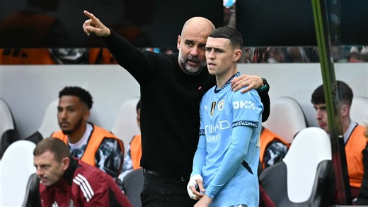Guardiola prefers Foden close to Haaland despite deeper role