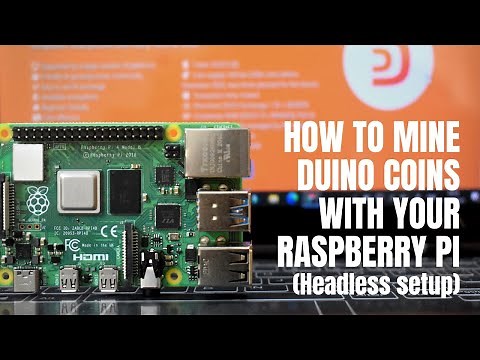 Mine Duino coin using a Raspberry Pi board (Wireless setup)