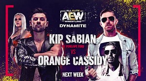 9.8K views · 495 reactions | Next week on #AEWDynamite, it's 'SuperBad' Kip Sabian vs. 'Freshly Squeezed' Orange Cassidy in singles competition! Watch Dynamite next Wednesday night on @TNTDrama LIVE at 8e/7c. | All Elite Wrestling | Facebook