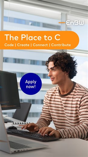 Find your place in the team that powers Europe’s energy transformation. At EnBW IT-Solutions Portugal. #TechJobs #EnBWIT | EnBW