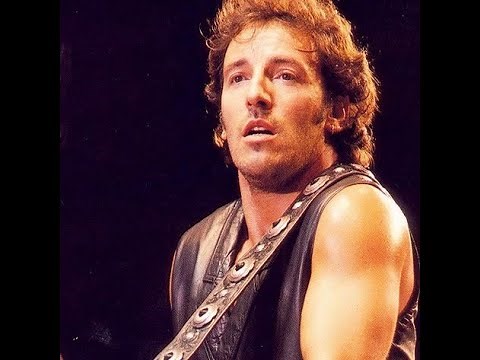 BRUCE SPRINGSTEEN - DOWNBOUND TRAIN (BEST VERSION EVER, GREAT SOUND!!) Stockholm 1988, LYRICS