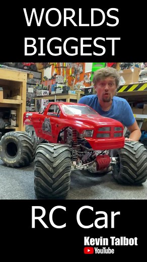 Worlds Biggest RC Car #rc #rccar #kevintalbot #monstertruck #radiocontrol #remotecontrol #racing #rcracing #models #model #modeling #diy #diyproject #racecar #rccars #RCTRUCK #rctrucks #hobby #offroad #drift #drifting #truck #trucks #scale #traxxas #arrma #tamiya #axial #rccar #rccars #rchobby #x #rclife #traxxas #rccrawler #rctruck #radiocontrol #wd #rcoffroad #tamiya #offroad #rcdrift #rcracing #trx #axial #rcbuggy #hobby #rctrucks #scx #scalerc #rcscale #rccommunity #rchobbies #s #rcmodel #ti