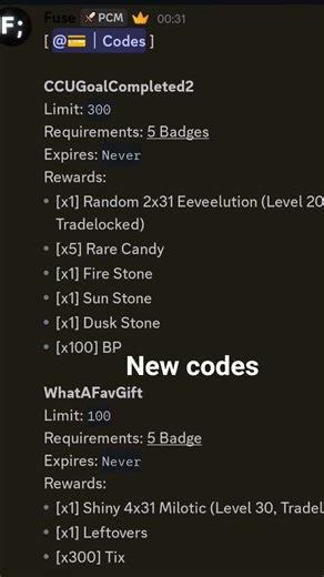 Project Crescent Moon. Two new codes #roblox #pokemon