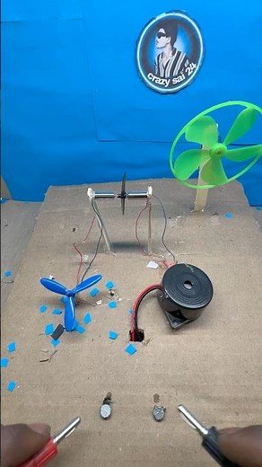 DIY Wind Power Project Using Motors & Fans