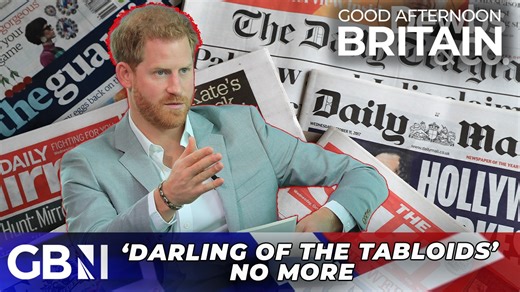 Prince Harry the 'DARLING of the tabloids rewrites his history' by blaming Royal 'RIFT' on the media | GB News