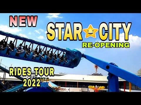 STAR CITY IS BACK! RIDES TOUR 2022! RE-OPENING.
