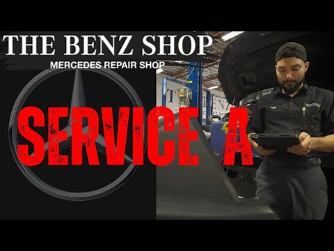 Mercedes-Benz Service A Explained by EXPERT Mechanics!