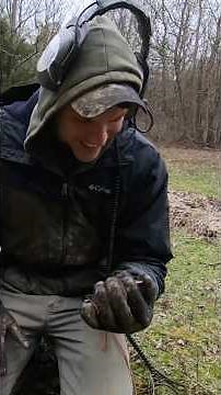 I got a good signal while metal detecting