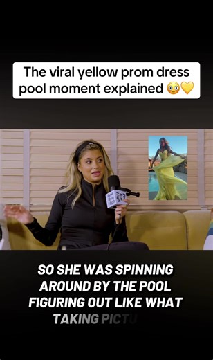 Izzy Darnell’s viral yellow prom dress pool moment had more intention behind it than people realized. Here’s what really happened and the prep that led up to it. #viral #fyp #trending #xybca #podcast