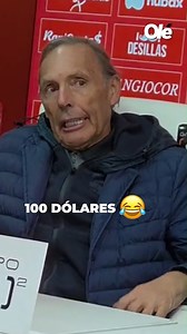 536K views · 912 reactions |  ¿ÚLTIMA PREGUNTA? 100 DÓLARES  ▶ El chiste de Miguel Russo al final de a conferencia de prensa tras el empate entre Argentinos y Boca  @gonzalosuli | Diario Olé | Facebook