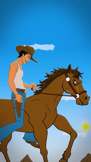 1M views · 10K reactions | When you want to be like a cowboy  | Bydr Film | Facebook