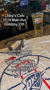 1.8K views | Thunder Watch Party 李 | Libby's Cafe | Facebook