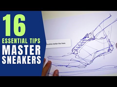 16 Tips on How to Draw a Shoe + Quick Shadow Trick | Adidas sneaker design