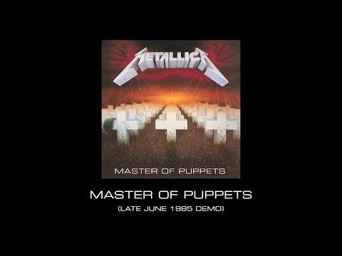 Hear Metallica's 1985 Demo For 'Master Of Puppets'