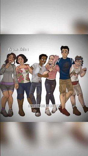 Jurassic World Camp Cretaceous x Chaos Theory Season 4 #jurassicworld #campcretaceous #chaostheory