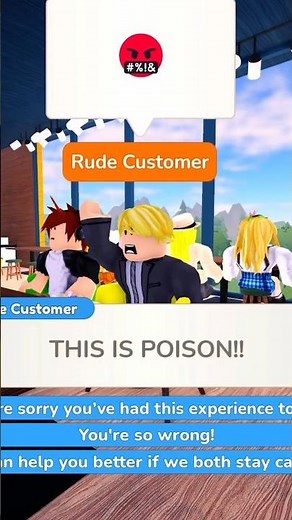 RUDE CUSTOMERS UPDATE! - Restaurant Tycoon 3 #restauranttycoon3 #roblox #restauranttycoon2