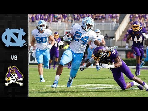 North Carolina vs. East Carolina Football Highlights (2018)