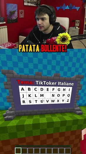 Gioco TikTok: Patata Bollente con Tiktoker Famosi