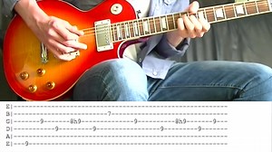 Slash ft Adam Levine - Gotten FULL Guitar Lesson (With Tab)