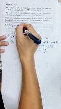 Toán lớp 3- Nhân rồi trừ đi - Bảng nhân 8 #maths #thaygiangdaytoan