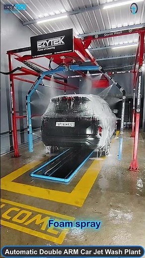 Robotic Automatic Arm Car Wash 🚗 Complete Business Guide | www.ezytekclean.com | M: +91-9821491403