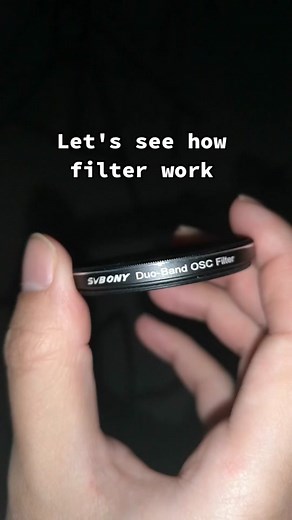 Orion Nebula Live View in a Heavy Pollution City with Narrowband Filters