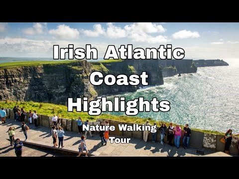 Atlantic Coast Highlights Full Walking Tour (Cliffs of Moher) | Ireland 🇮🇪 | HD 4K 60fps
